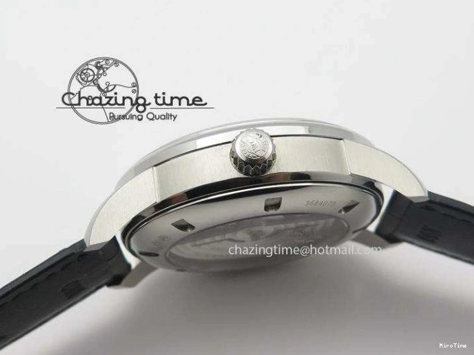 MIROTIME 0519 Ingeniuer St.Laurens SS Black Dial MKF 1:1 V2 Best Edition On Black Leather Strap A Functional 7351